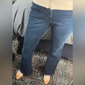 J. Crew Dark Blue Flare Jeans